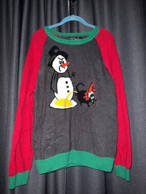 Ugly Christmas Sweater Xmas Size XL